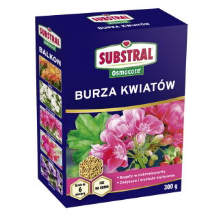 Nawóz do pelargonii BURZA KWIATÓW - SUBSTRAL - 300 g