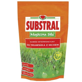 Nawóz interwencyjny do trawnika z mchem "Magiczna Siła" - Substral - 350 g
