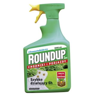 Roundup na chwasty w kostce, chodnikach, ścieżkach i podjazdach - 1000 ml