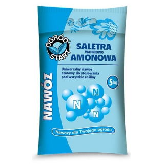 Saletra wapniowo-amonowa - nawóz azotowy do ogrodu - 5 kg