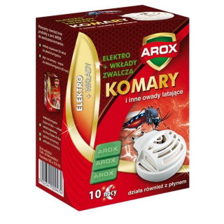 Elektrofumigator na komary z zapasem wkładów - Arox