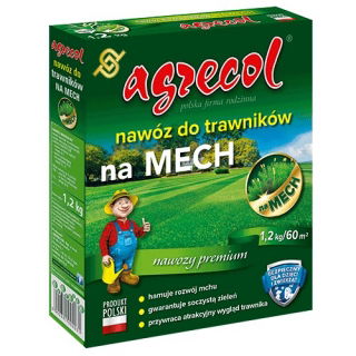 Nawóz do trawników - zwalcza mech - 1,2 kg na 40 m2