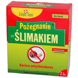 Pożegnanie ze ślimakiem - ekologiczna bariera antyślimakowa - 2,5 kg