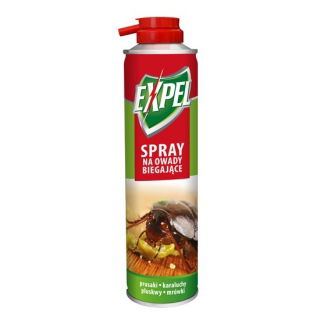 Spray na owady biegające - mrówki, karaluchy, prusaki - EXPEL - 400 ml