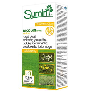 Dicolen 200 EC - selektywny środek na rdest, stokrotkę, babkę, brodawnika - Sumin - 125 ml