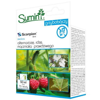 Scorpion 325 SC - na alternariozę, plamistość liści, rdzę i mączniaka - Sumin - 50 ml