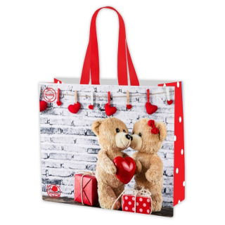 Torba na Zakupy - Misie Pysie - 40 x 40 x 15 cm