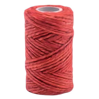 Sznurek jutowy - czerwony - 250g/120m