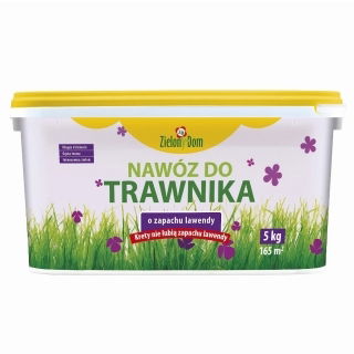 Nawóz do trawnika o lawendowym zapachu - Zielony Dom - 5 kg