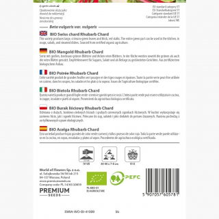 BIO Burak liściowy Rhubarb Chard