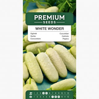 Ogórek biały White Wonder F1 - 80 nasion