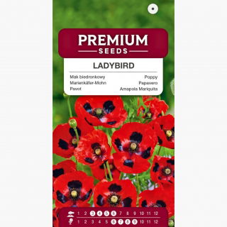 Mak biedronkowy Ladybird - 3080 nasion