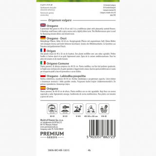 Oregano - Lebiodka pospolita