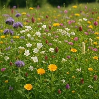 Mieszanka roślin o pachnących kwiatach - 1 kg