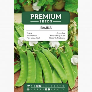 Groch cukrowy BAJKA - 160 nasion