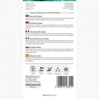 Brokuł Limba - 300 nasion