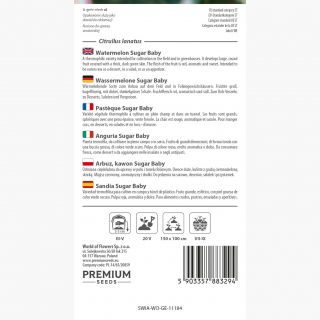 Arbuz, kawon Sugar Baby - 23 nasion