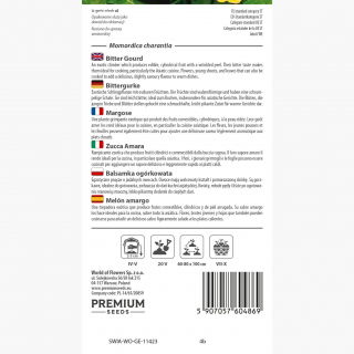 Balsamka ogórkowata, przepękla ogórkowata - 10 nasion