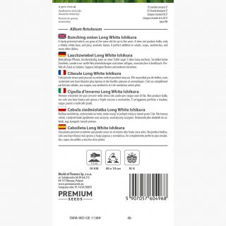 Cebula siedmiolatka - zielona - 675 nasion