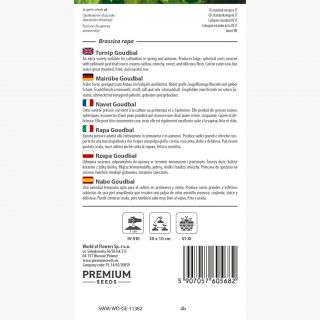 Rzepa jadalna Golden Ball - 2500 nasion