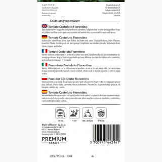 Pomidor Costoluto fiorentino - gruntowy, mocno żebrowany