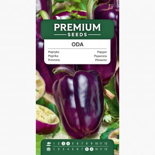 Papryka słodka do uprawy w gruncie - ODA - 80 nasion