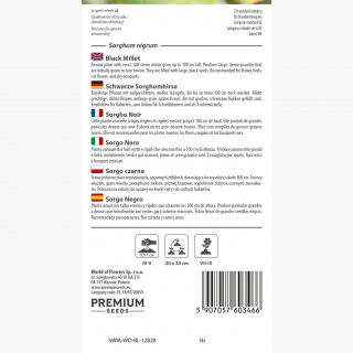 Sorgo czarne - 60 nasion