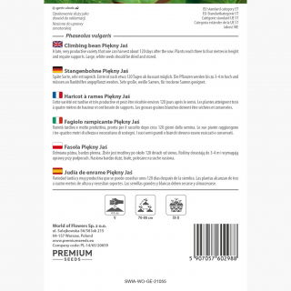 Fasola tyczna - Piękny Jaś