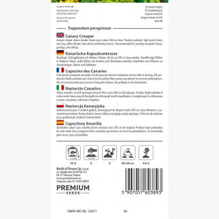 Nasturcja Kanaryjska - 22 nasion