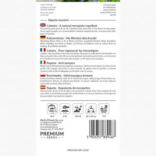 Kocimiętka odstraszająca komary - 600 nasion