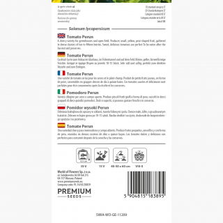 Pomidor Perun - żółty, gruszkokształtny, wspaniały do sałatek i dekoracji