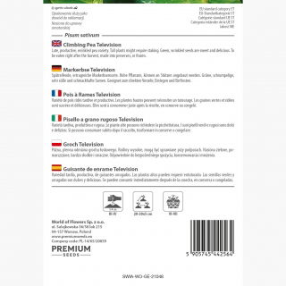 Groch Television - łuskowy o nasionach pomarszczonych