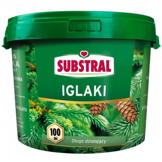 Nawóz długo działający do iglaków - 100 dni - Substral - 10 kg
