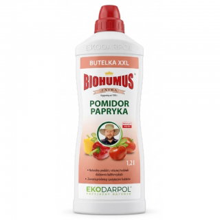 Biohumus Extra do pomidorów i papryki - najlepszy nawóz naturalny - 1,2 L