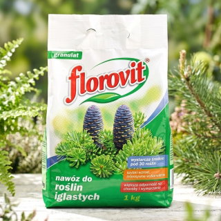 Nawóz do iglaków - zwiększona odporność na mróz i choroby - Florovit - 1 kg