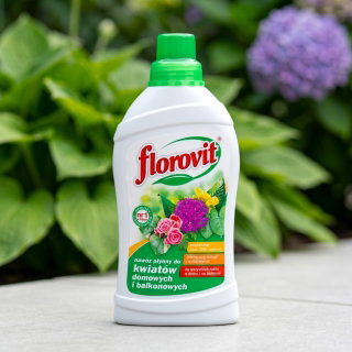 Nawóz do kwiatów balkonowych i domowych - Florovit - 1 litr