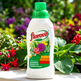 Nawóz do kwiatów balkonowych i domowych - Florovit - 500 ml