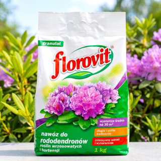 Nawóz do rododendronów, hortensji i roślin wrzosowatych - Florovit - 1 kg