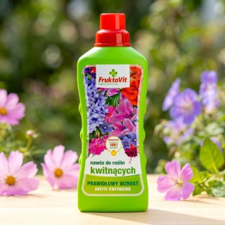 Mineralny nawóz do roślin kwitnących - Fruktovit - 1 litr