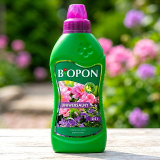 Nawóz uniwersalny zapewniający intensywny wzrost roślin - Biopon - 1 l