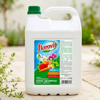 Nawóz uniwersalny do wszystkich roślin w domu i ogrodzie - Florovit - 5 l