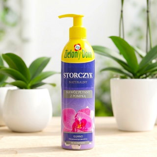 Nawóz do storczyków w butelce z pompką  - Zielony Dom - 300 ml