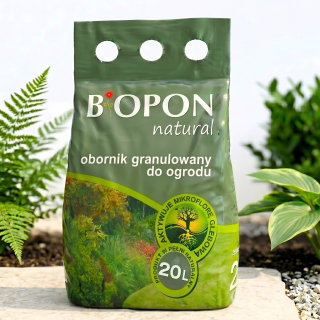 Obornik granulowany do ogrodu - Biopon - 5 litrów