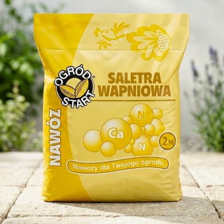 Saletra wapniowa - uniwersalny nawóz azotowo-wapniowy do ogrodu - 2 kg