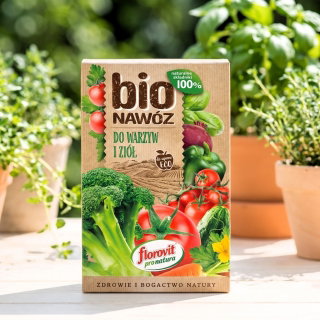 BIO Nawóz do warzyw i ziół - do upraw ekologicznych - Florovit - 700 g