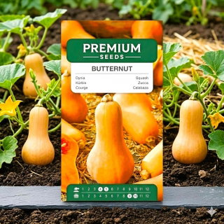 Dynia piżmowa - Butternut - 16 nasion