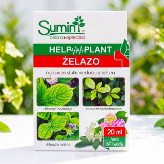 Help Plant Fe - na chlorozę młodych liści i zahamowanie wzrostu - Sumin - 20 ml