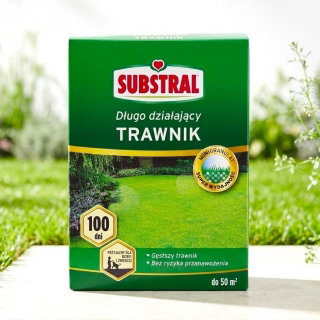 Nawóz 100 dni do trawników - Substral - 1 kg