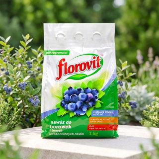 Nawóz do borówek i innych roślin kwaśnolubnych - Florovit - 1 kg