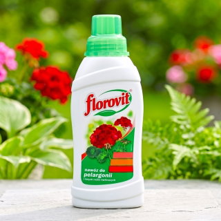 Nawóz do pelargonii - długie i obfite kwitnienie - Florovit - 500 ml